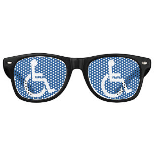 Handicapped Retro Sunglasses