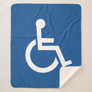 Handicapped Sherpa Blanket