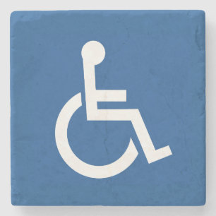 Handicapped Stone Coaster