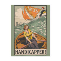 Handicapped! Suffrage Poster