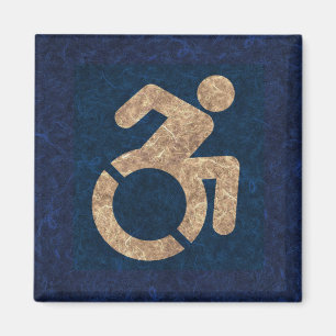 Handicapped Textured Magnet