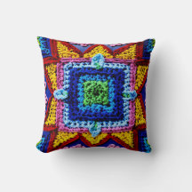 Handicraft design pillow