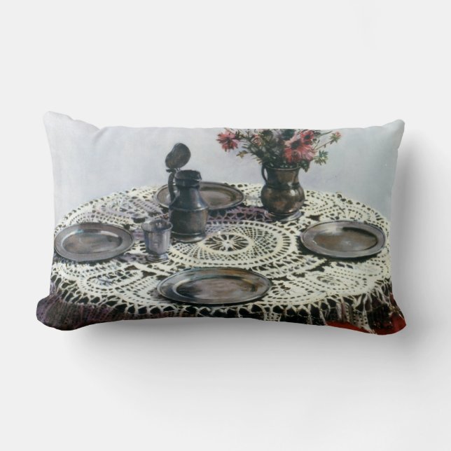 Handicrafting/Handcraft Lumbar Pillow (Front)