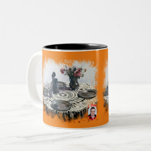 Handicrafts Two-Tone Coffee Mug