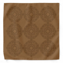 Handkerchief - Brown Pattern