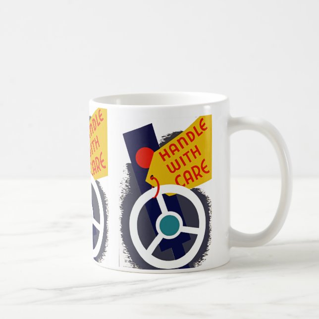 Handle With Care Coffee Mug (Right)