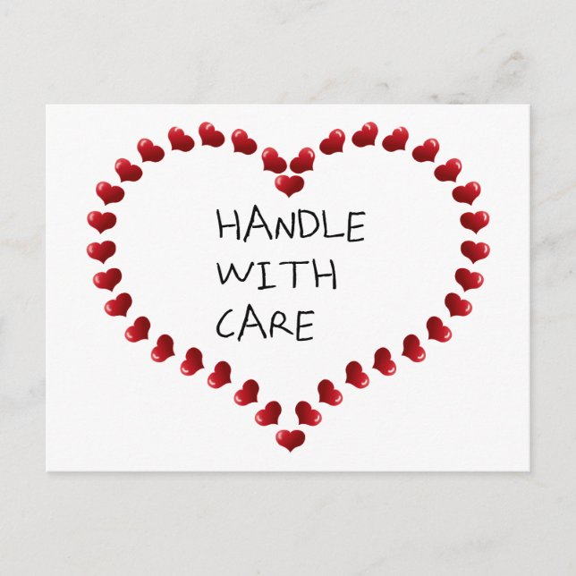 Handle with Care Postcard (Front)