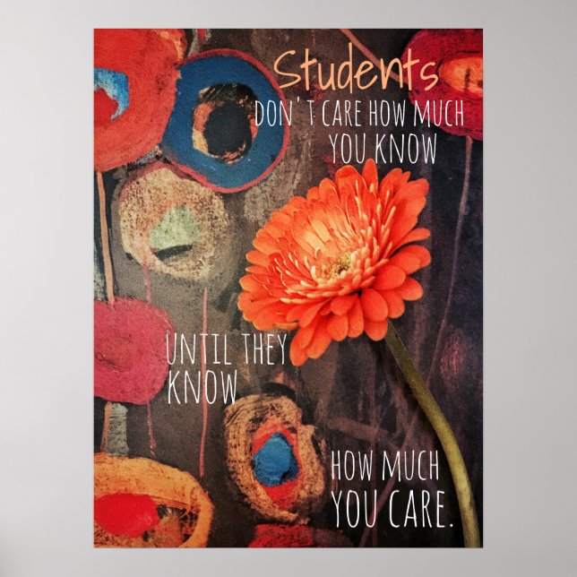 Handle with Care Teacher Poster (Front)