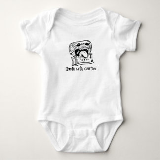 "Handle with Caution!" Baby Bodysuit