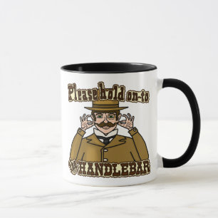 Handlebar Moustache Gentleman Mug