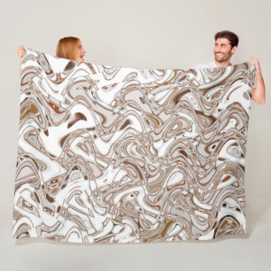 Handles 5 Abstract, 2018 (photo) SVP Images Fleece Blanket