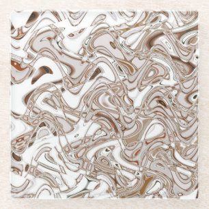 Handles 5 Abstract, 2018 (photo)   SVP Images Glass Coaster