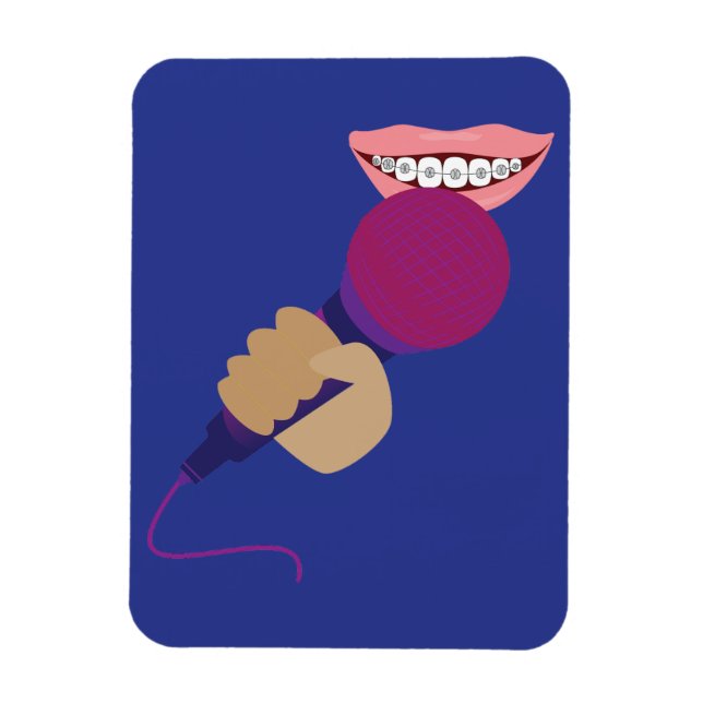 Handling Microphone Magnet (Vertical)