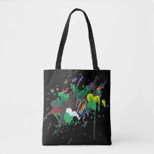 Handmade artwork - Butterfly Bolssom Tote Bag