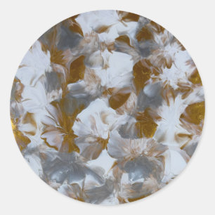 handmade artwork  classic round sticker