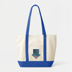 Handmade artwork- Earth view Tote Bag