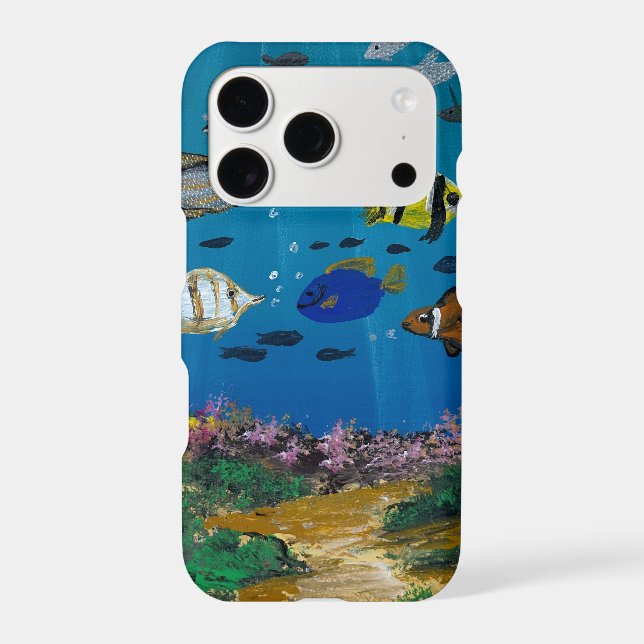Handmade artwork- ocean depths  (Back)