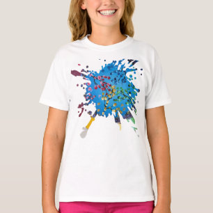 Handmade artwork-    The Flower Wheel T-Shirt