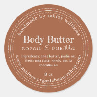 Handmade Body Butter Organic Business TerraCotta