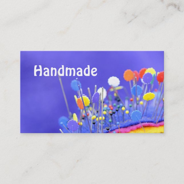 Handmade Business Card (Front)
