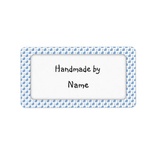 Handmade by - customizable label