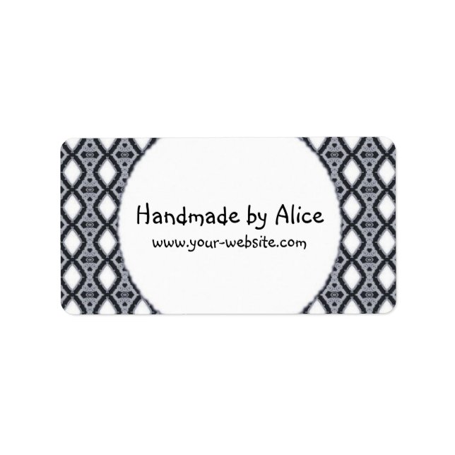 Handmade by - labels (Front)