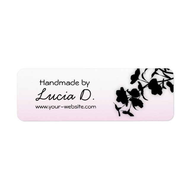 Handmade by - labels (Front)