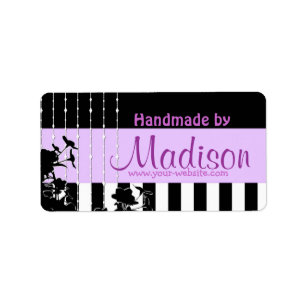 Handmade by - labels