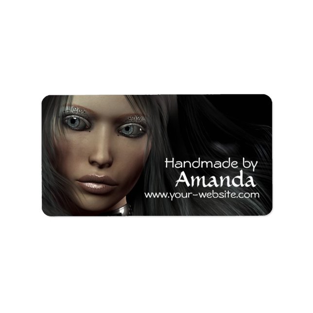 Handmade by - labels (Front)