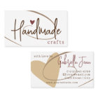 Handmade Crafts Calligraphy Signature Love Heart