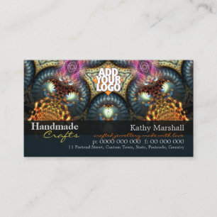 Handmade Crafts Jewellery Art w/ Logo Business car Card