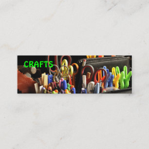 handmade crafts mini business card
