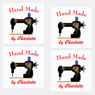 Handmade Dressmakers Personalized Labels