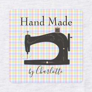 Handmade Dressmakers Personalized Labels