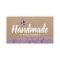 Handmade Gift Rustic Kraft Lavender Floral