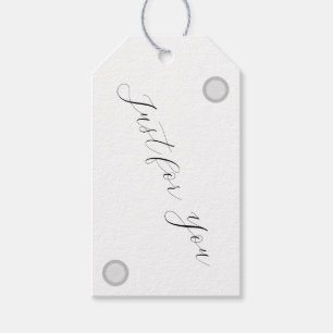 Handmade Gift Tag – Just for You & Thank You