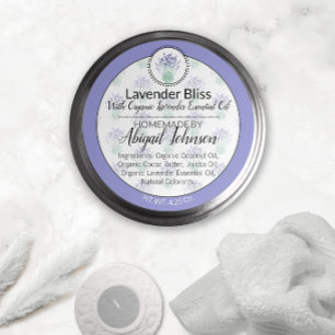 Handmade \ Homemade Lavender Scrub or Soap Label