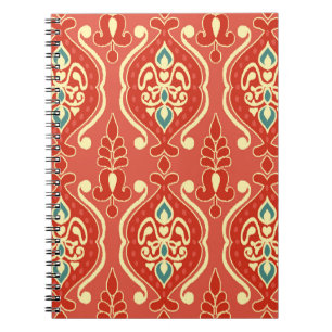 Handmade Ikat: Ethnic Boho Fabric Notebook