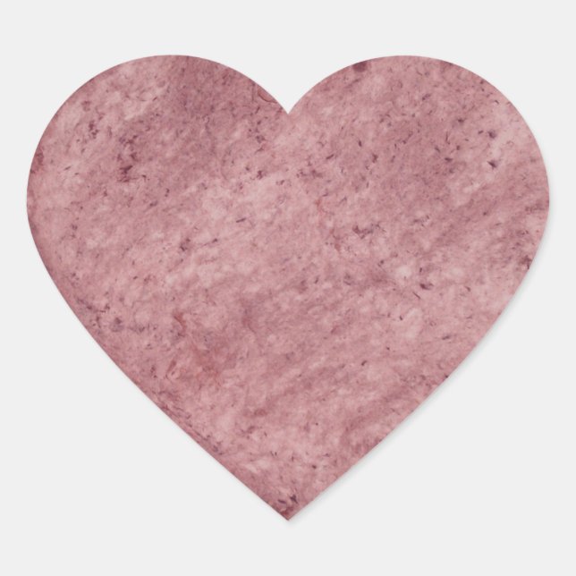 Handmade Paper Heart 009 Sticker (Front)