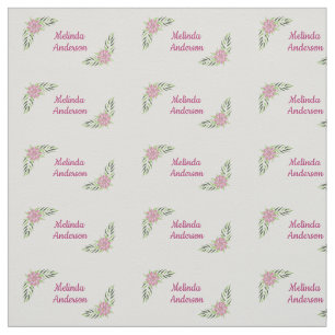Handmade personalized sewing labels fabric
