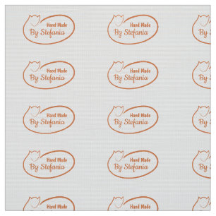 Handmade personalized sewing labels fabric