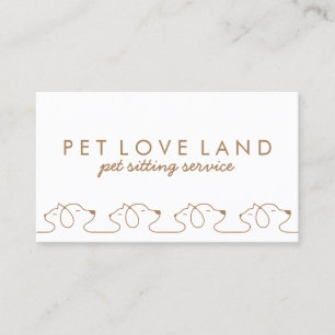 Handmade Pet Gear Maker Business Card
