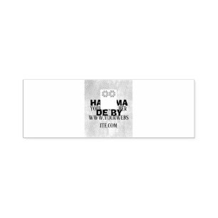 Handmade Product Vintage Floral Gold Business  Self-inking Stamp