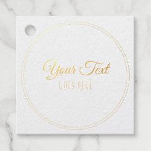 Handmade Product Vintage Simple Trendy Kraft Paper Favour Tags