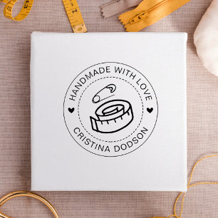 Handmade Sewing Custom Circle Stamp