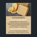 Handmade Soap, Candle & Soap Maker Advertising Flyer<br><div class="desc">Handmade Soap,  Candle & Soap Maker Advertising Flyers By The Business Card Store.</div>