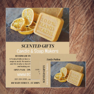Handmade Soap, Candle & Soap Maker Advertising Flyer