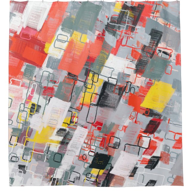 Handmade surreal abstract pattern. Modern artistic (Front)