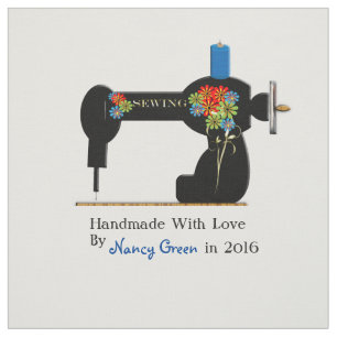 Handmade Uncut Personalized Quilt Sewing Labels Fabric