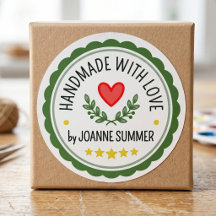 Handmade With Love - Customizable Brand Packaging